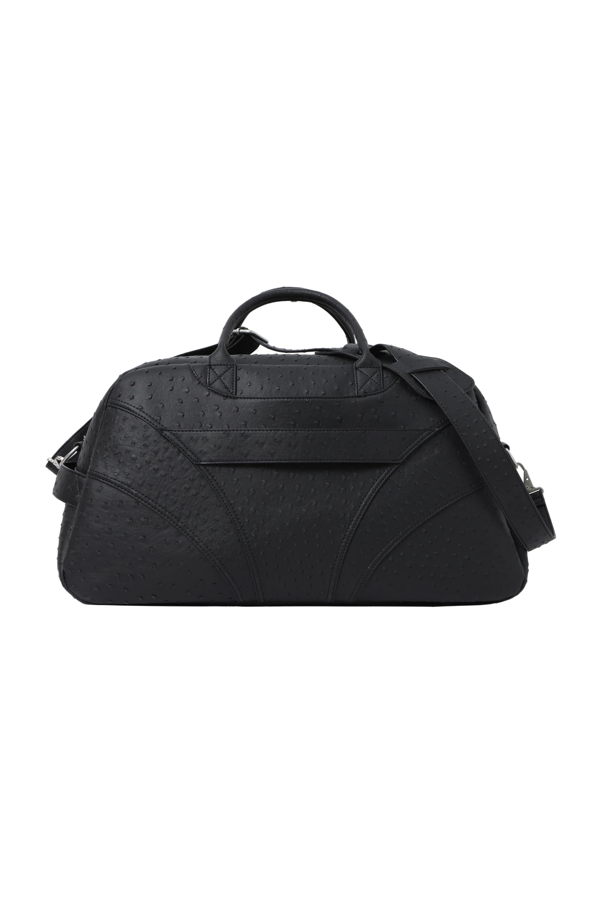 "Ostrich" Duffle Bag Black