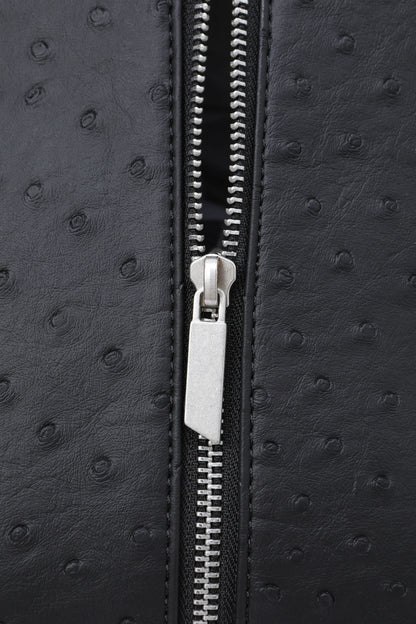 "Ostrich" Duffle Bag Black