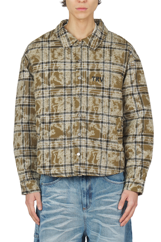 Padded Flannel Jacket