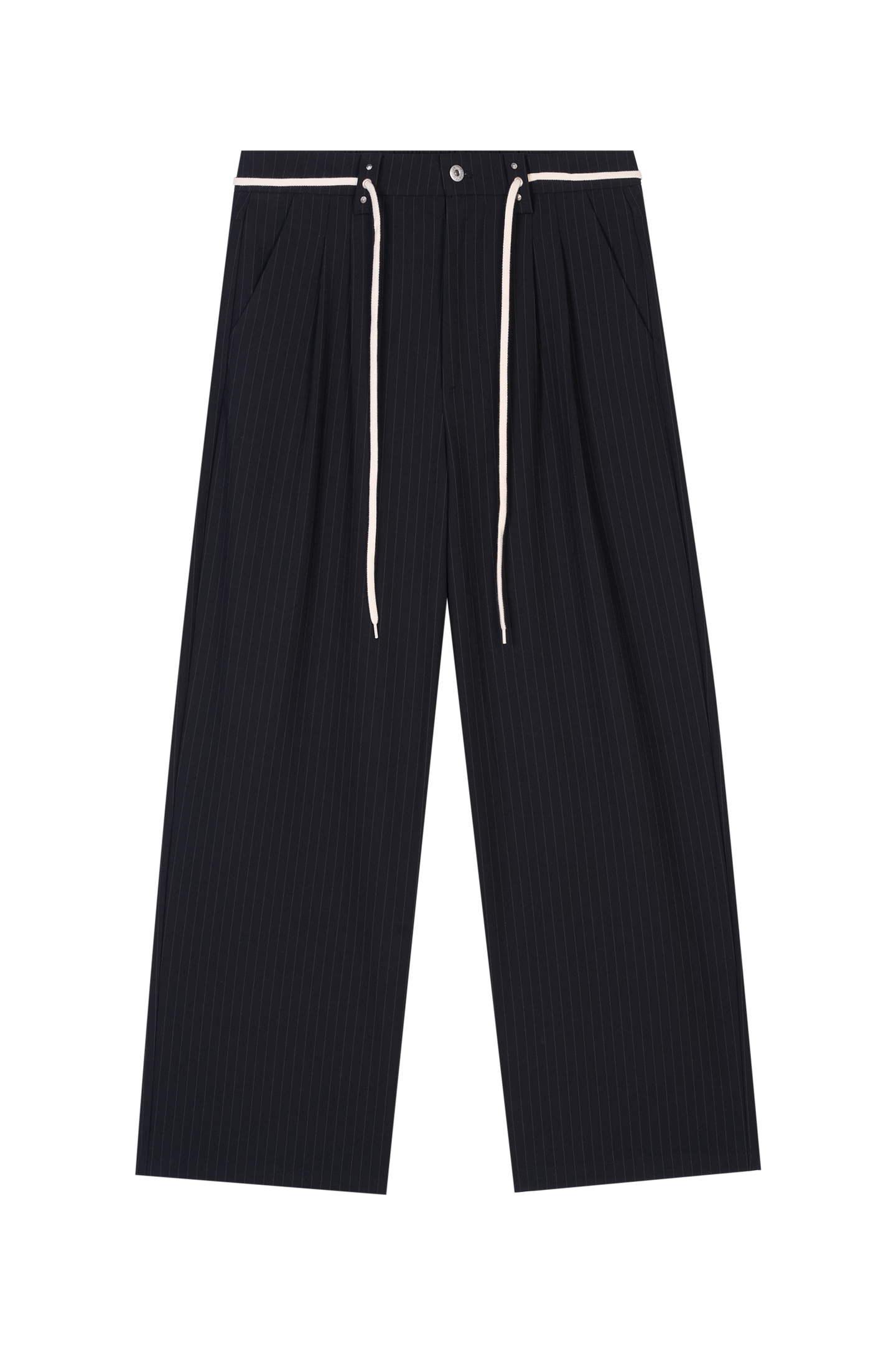 Pinstripe Suit Pants
