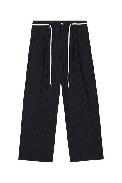 Pinstripe Suit Pants