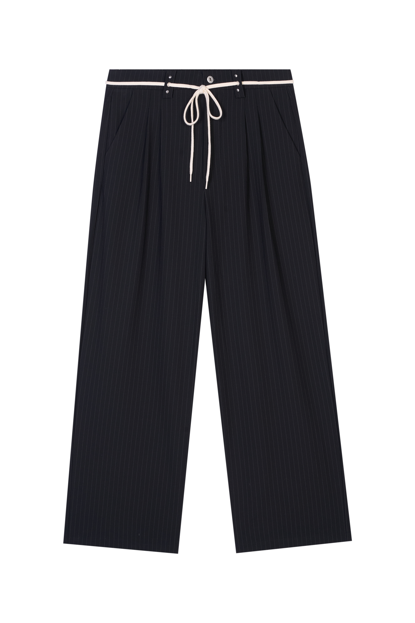 Pinstripe Suit Pants