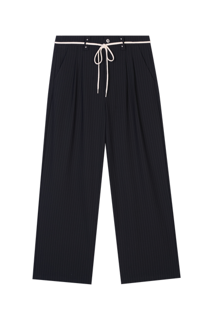 Pinstripe Suit Pants