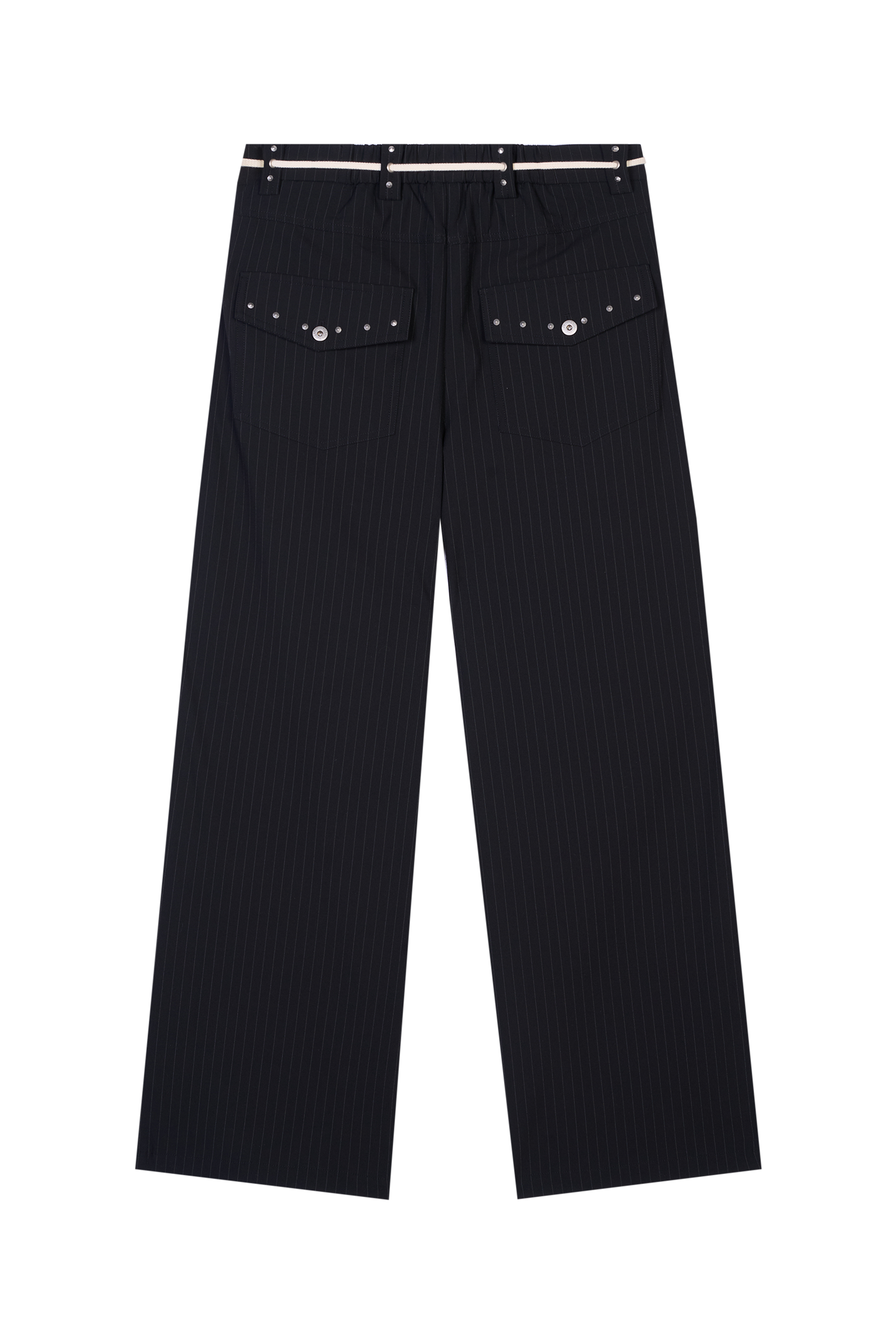 Pinstripe Suit Pants
