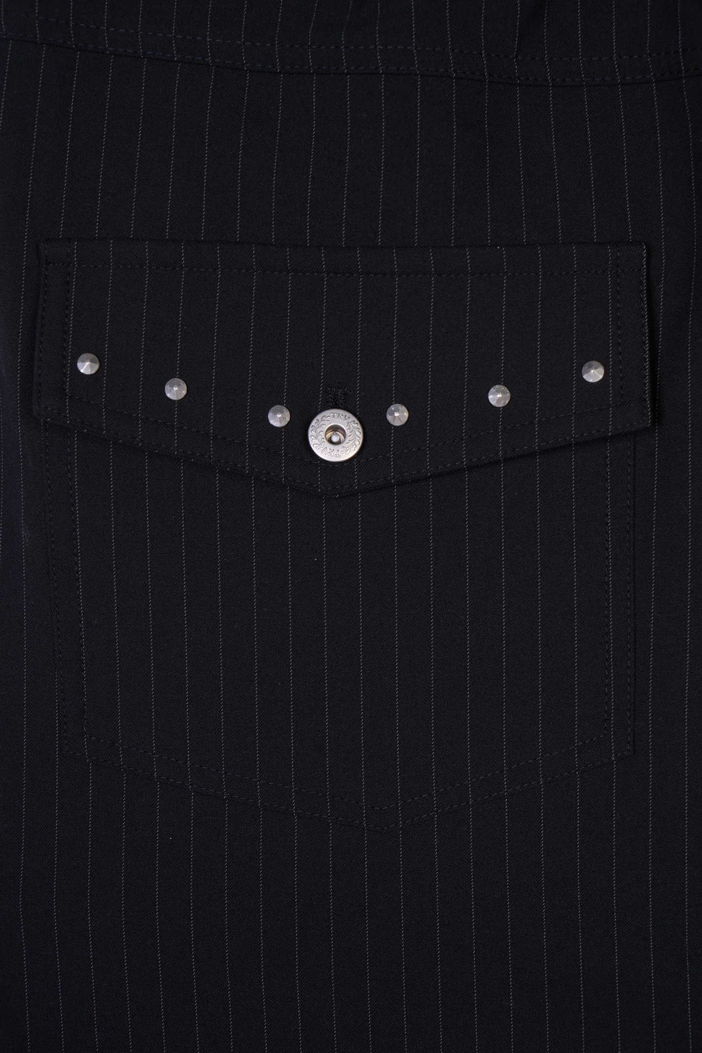 Pinstripe Suit Pants