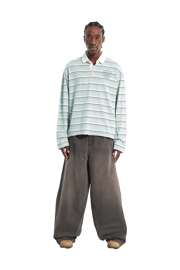 Polo Long Sleeve Sky Blue