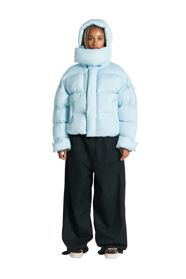 Pufferjacket Baby Blue