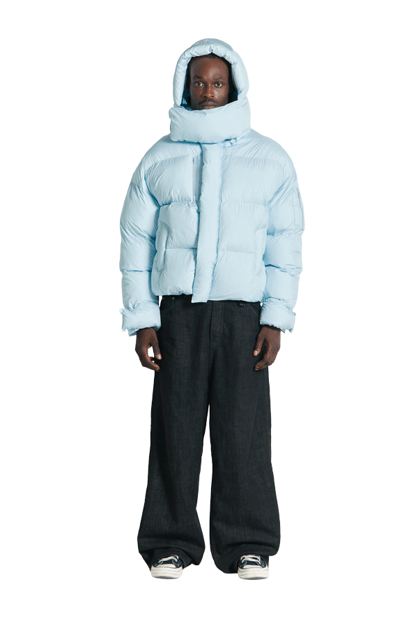 Pufferjacket Baby Blue