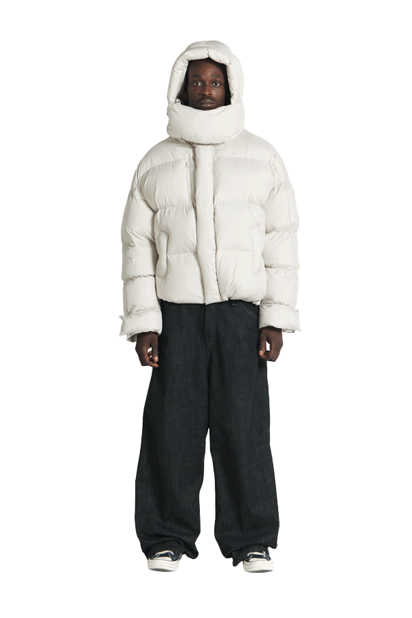 Pufferjacket Chalk White
