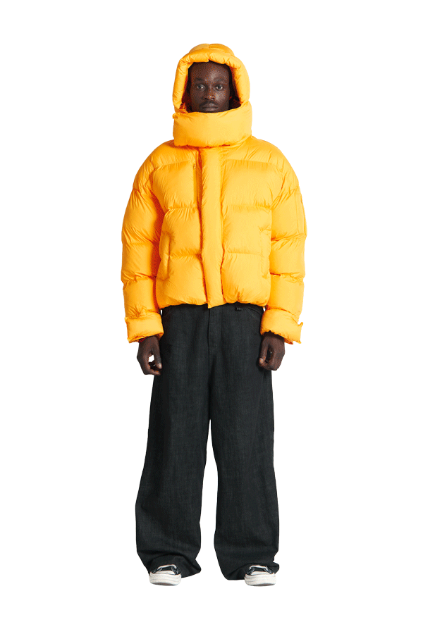 Pufferjacket Orange – Trendt Vision Pufferjacket Orange – Trendt Vision