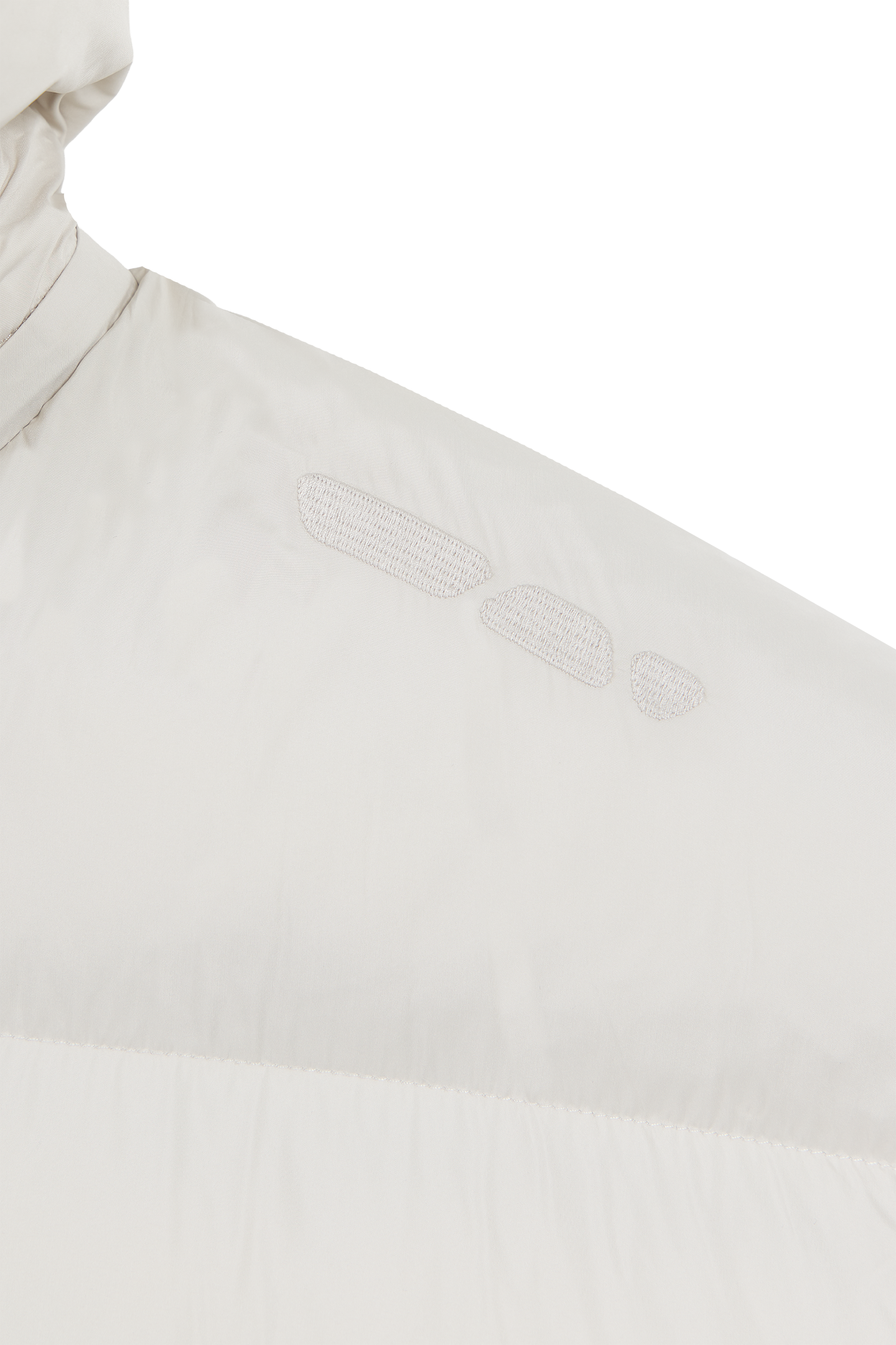 Pufferjacket Chalk White