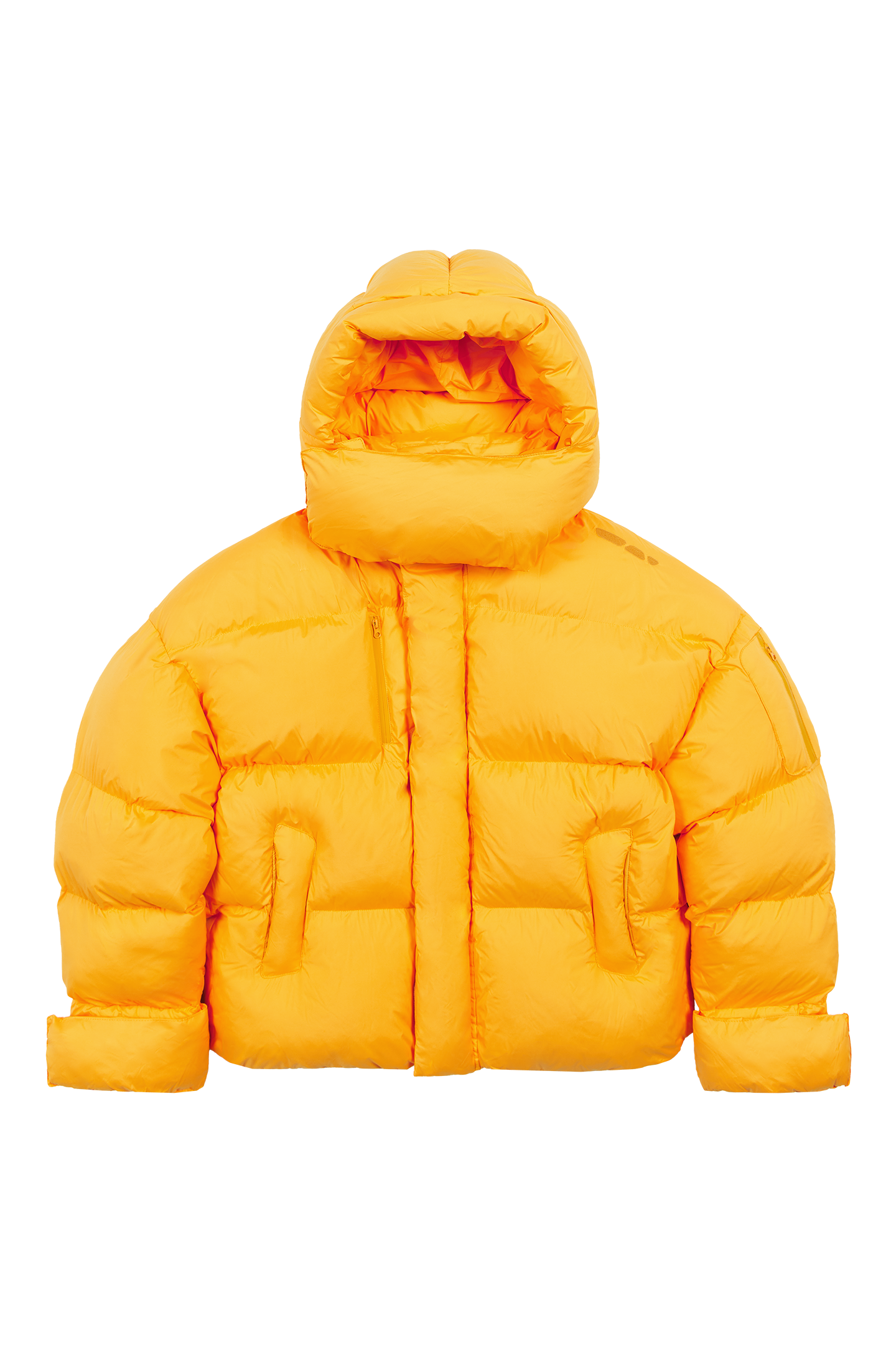Pufferjacket Orange – Trendt Vision Pufferjacket Orange – Trendt Vision