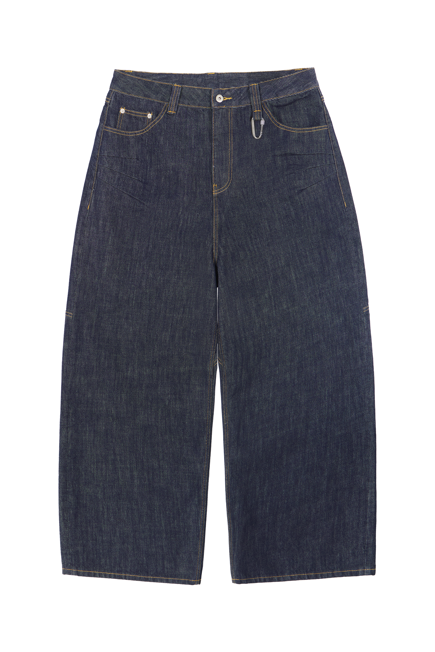 Raw Baggy Denim Jeans Blue