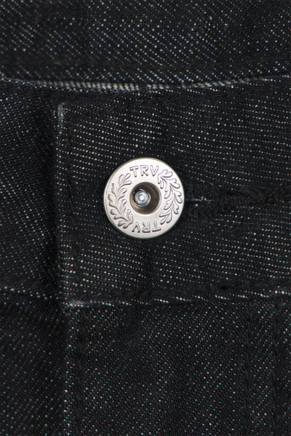 Raw Baggy Denim Jeans Black