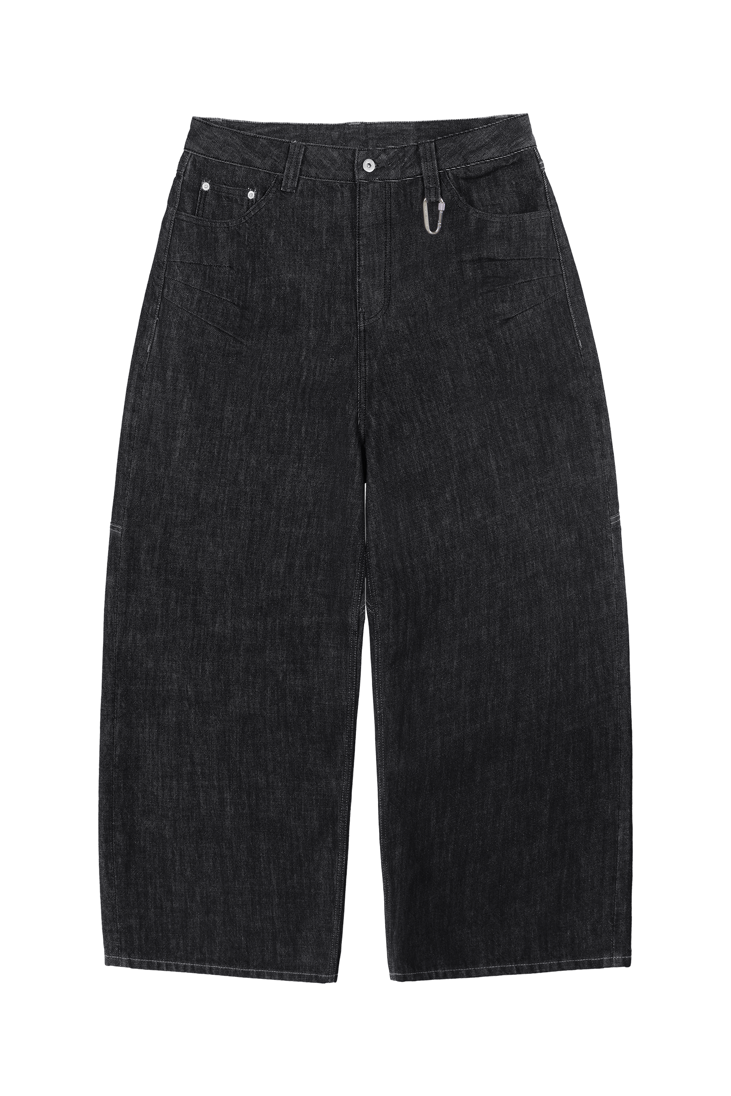 Raw Baggy Denim Jeans Black – Trendt Vision