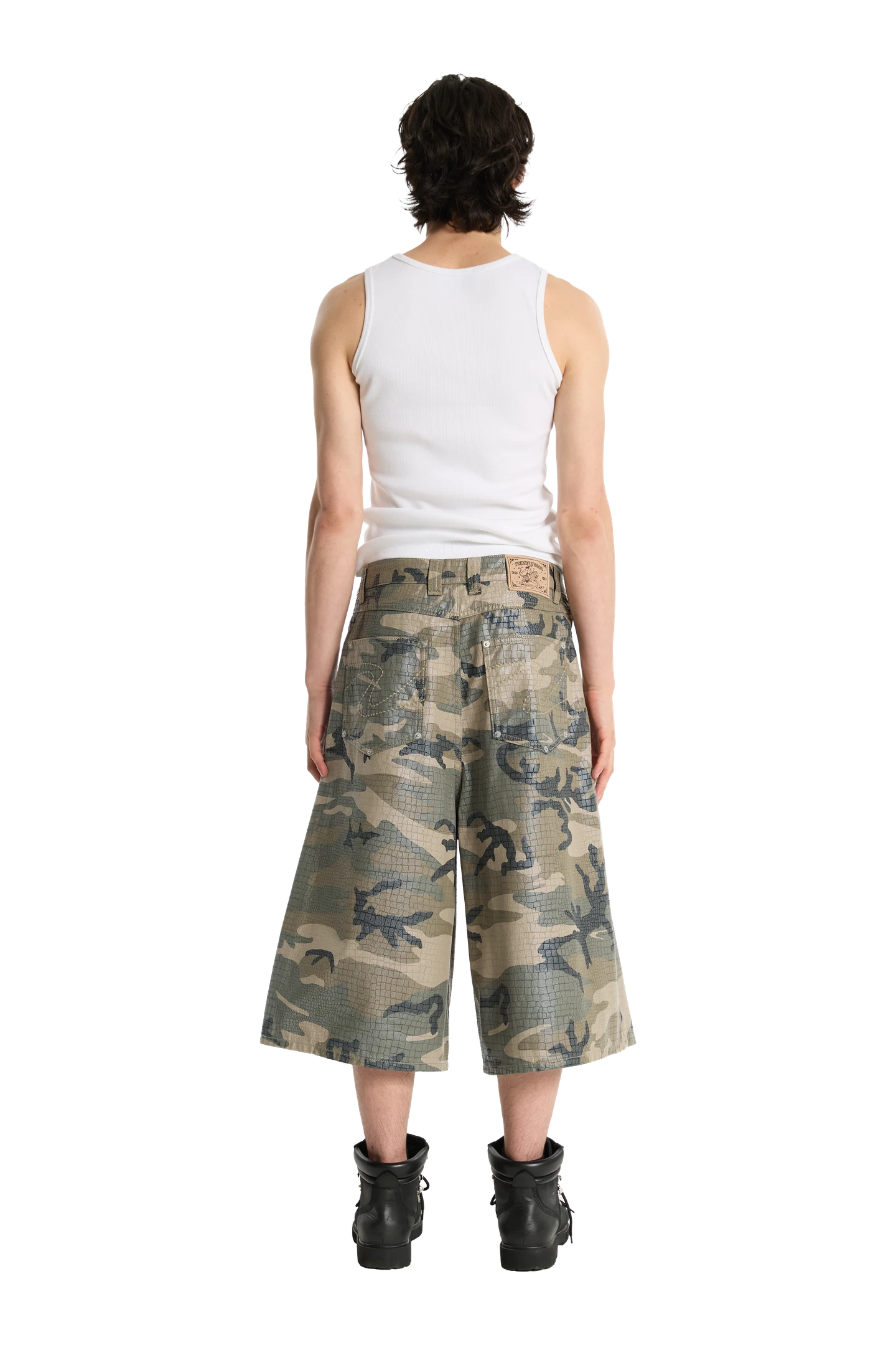 パンツ TRENDVISION camo shorts size S Reptile Camo Shorts – Trendt Vision