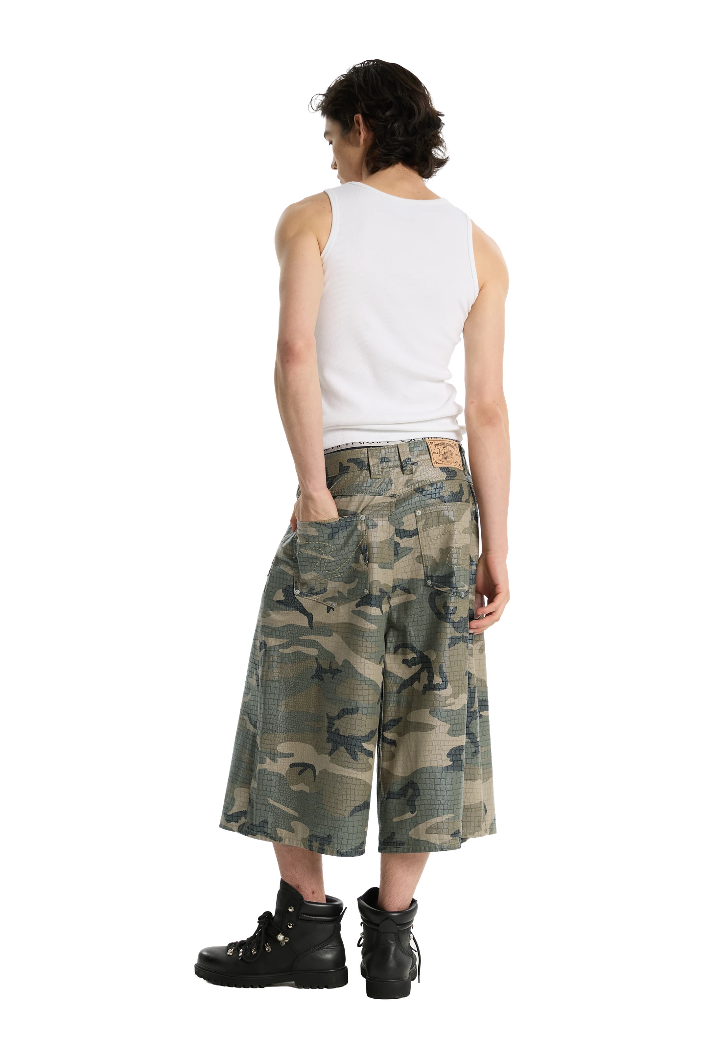 パンツ TRENDVISION camo shorts size S Reptile Camo Shorts – Trendt Vision