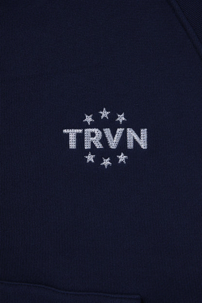 Pachinko Zip-Hoodie Navy