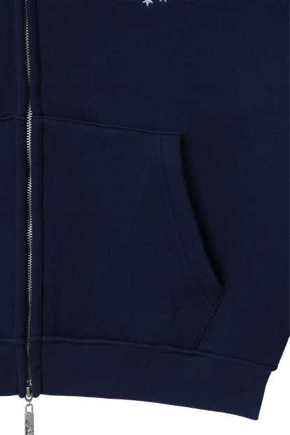 Pachinko Zip-Hoodie Navy
