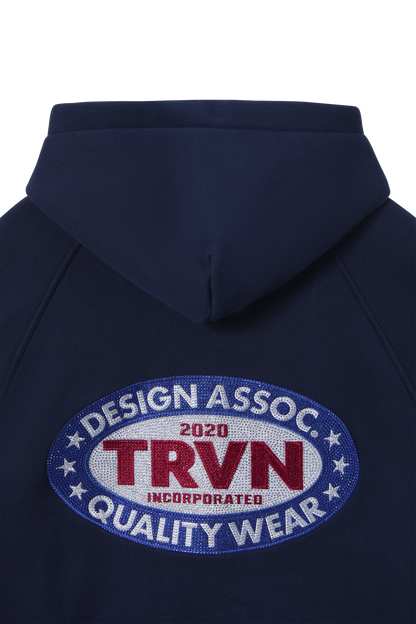Pachinko Zip-Hoodie Navy