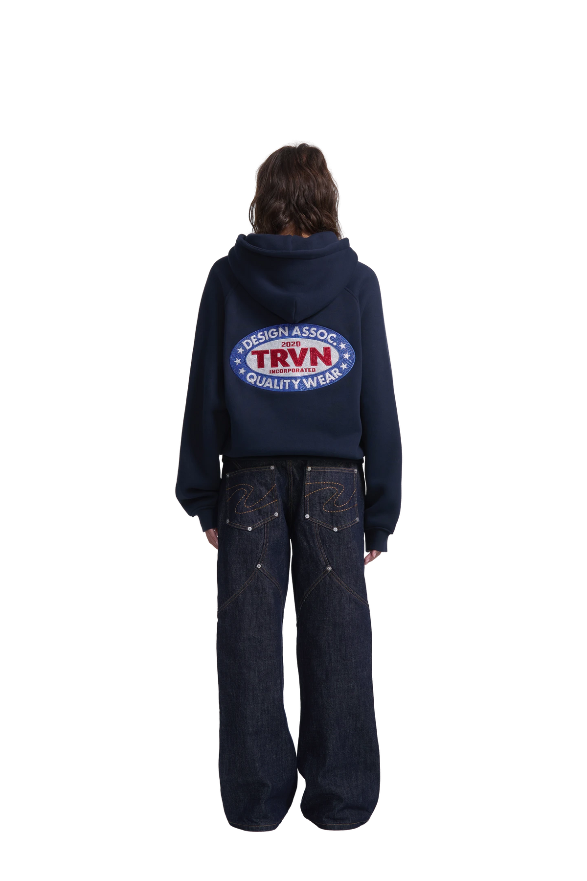Pachinko Zip-Hoodie Navy