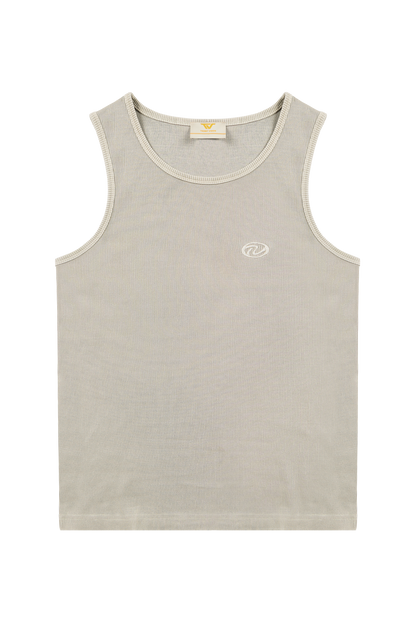 Vintage White "Echoes" Tank Top