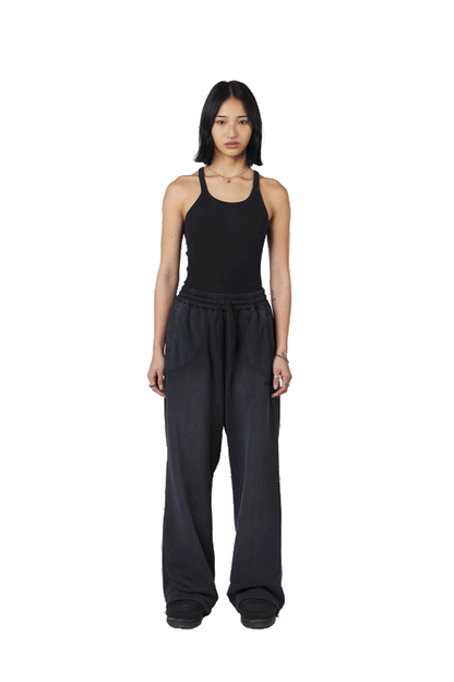 Ash Black Sweatpants