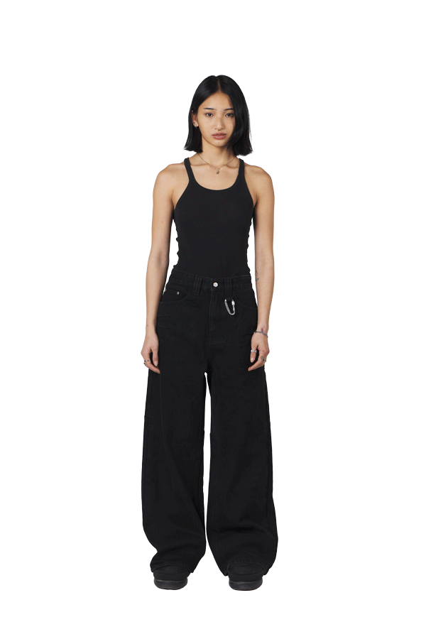 Black Denim Jeans