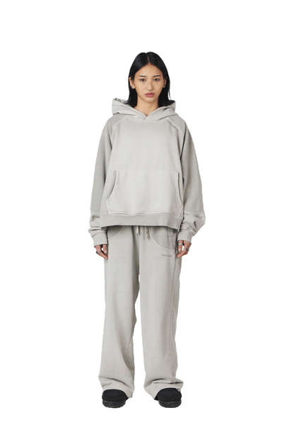 Stone Grey Hoodie