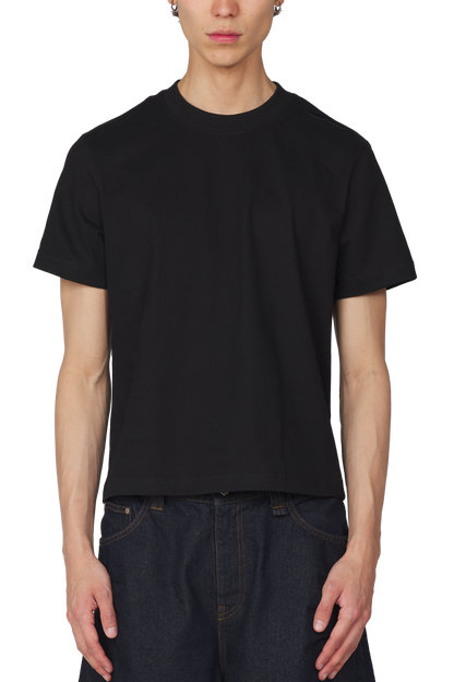 Black Slim / Regular Fit Tee