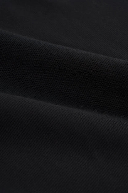 Ribbed Tank Top Black