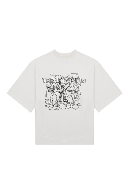 White Satelite Tee