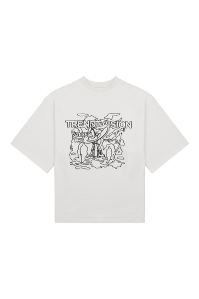 White Satelite Tee – Trendt Vision