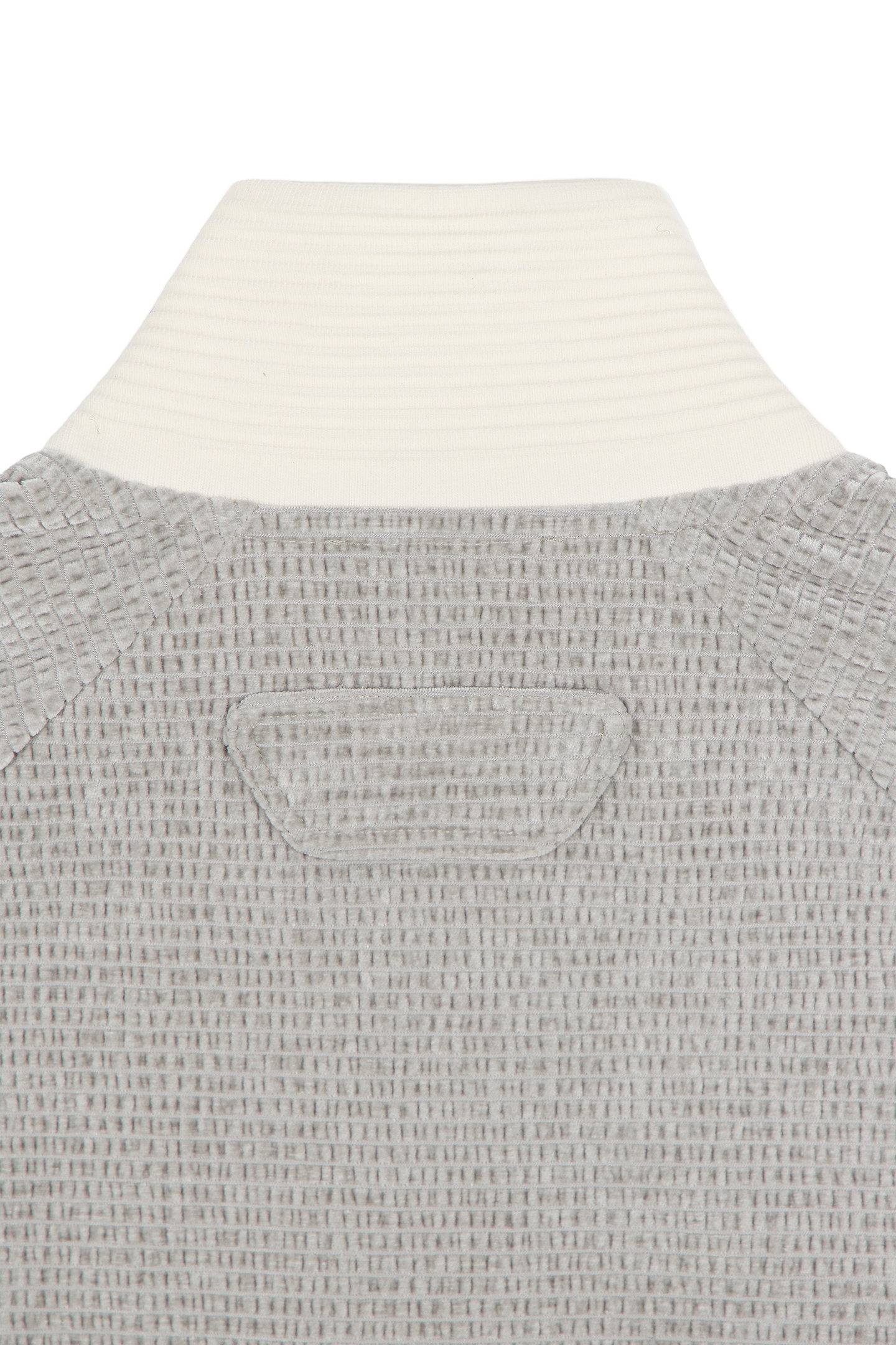 Velour Track Jacket Grey