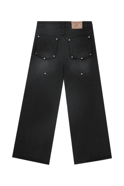 Washed Denim Black