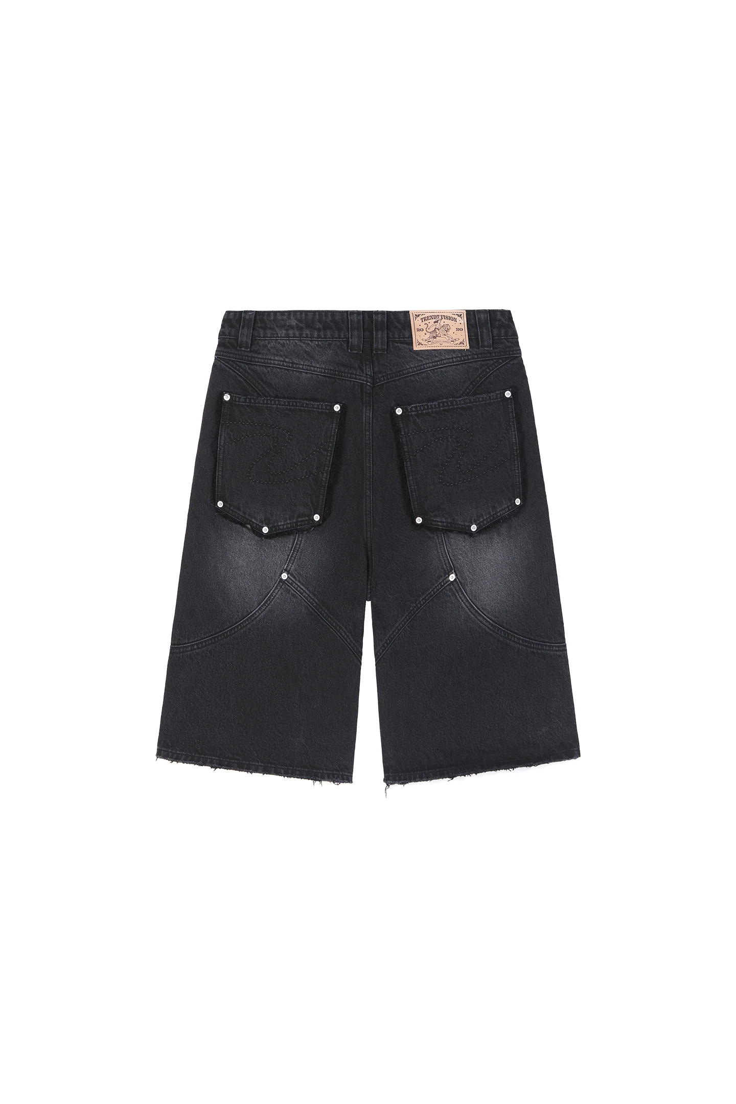 Washed Jorts Black