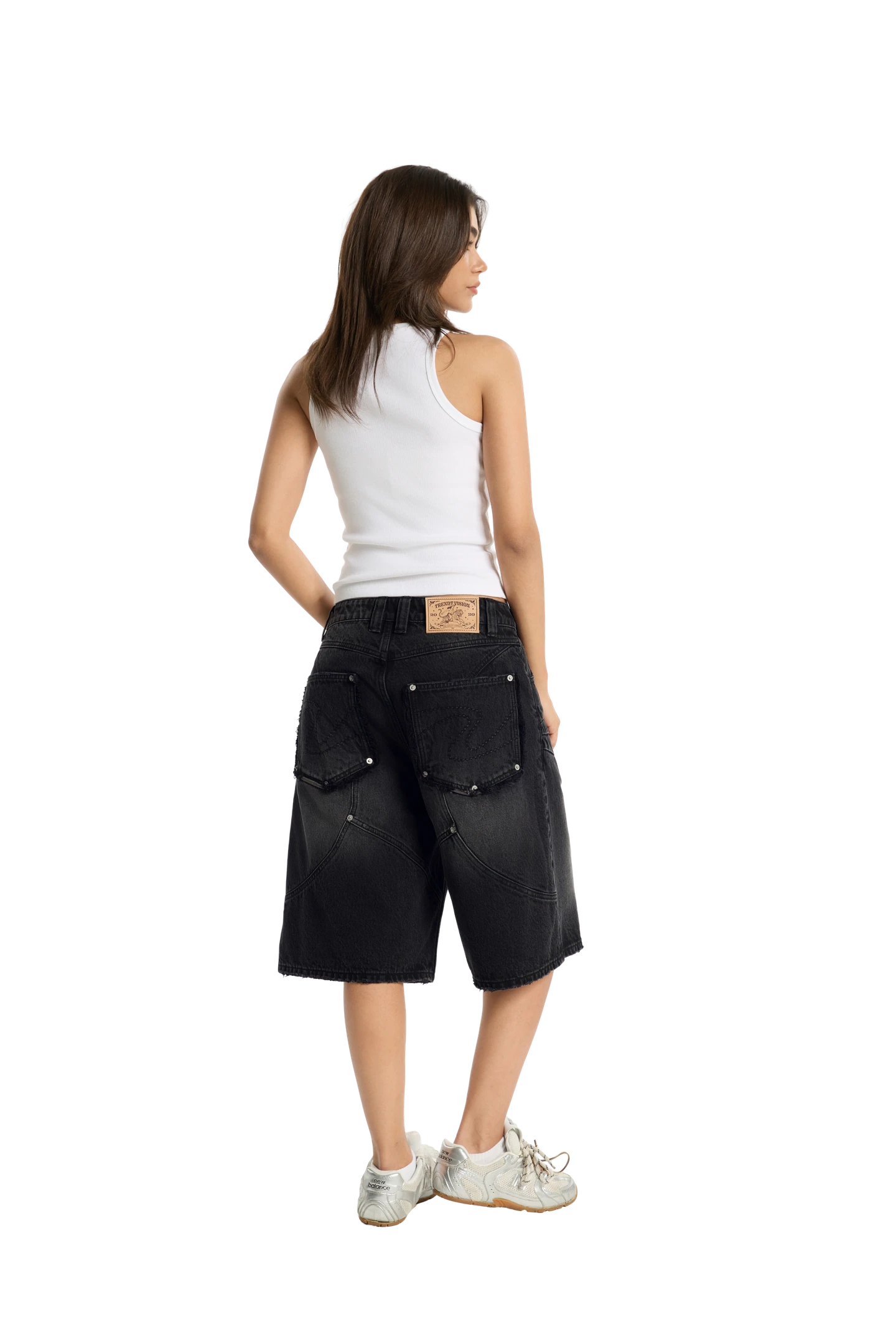 Washed Jorts Black – Trendt Vision