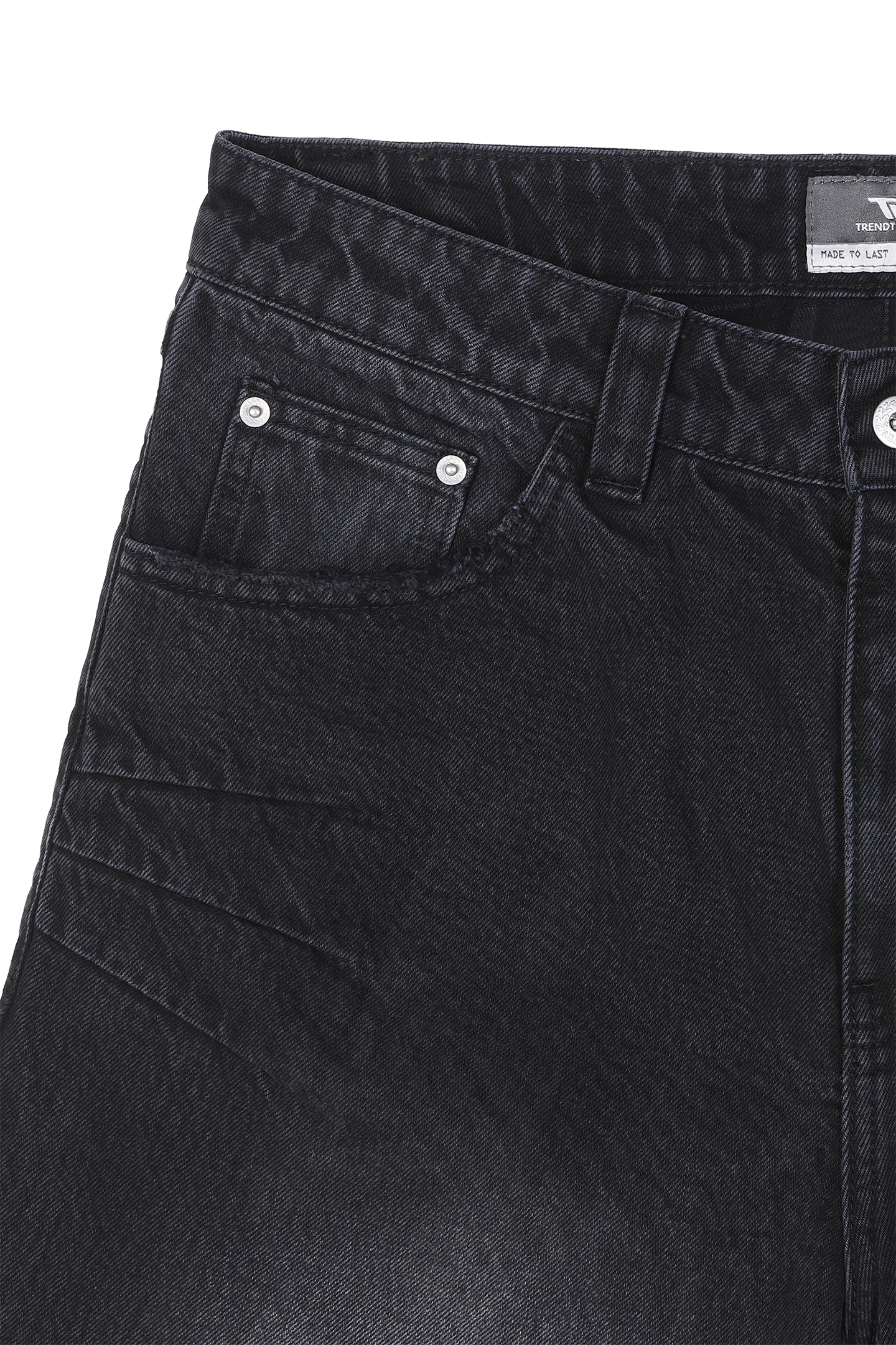 Washed Jorts Black