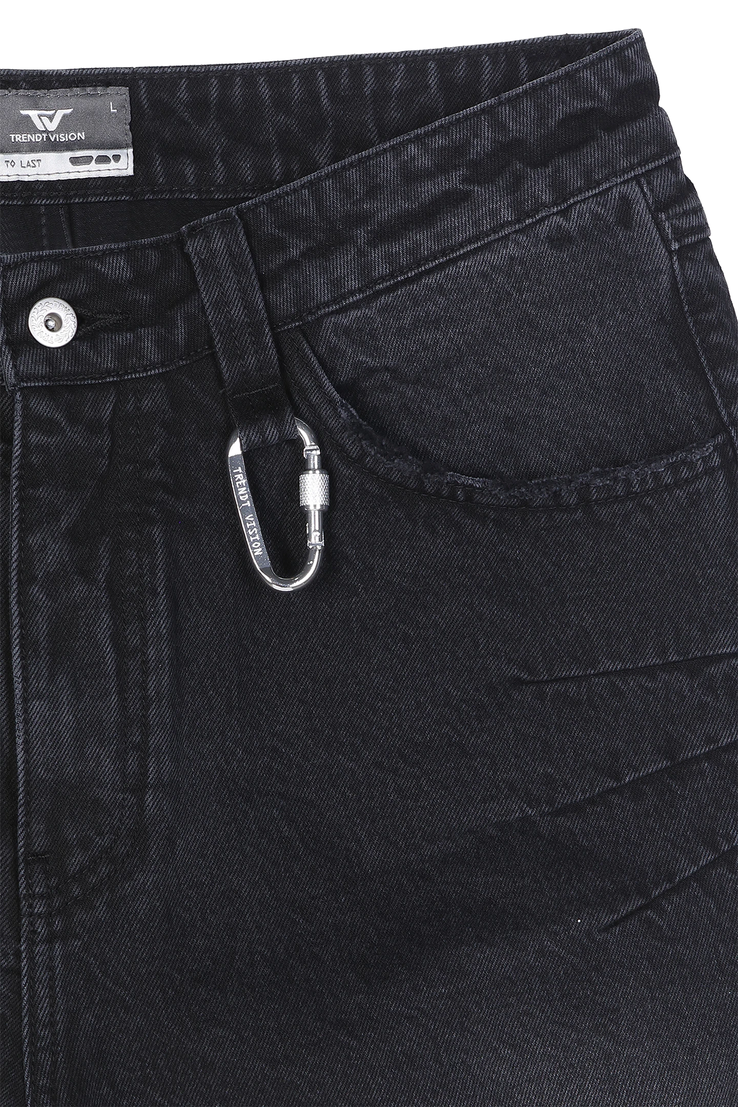 Washed Jorts Black