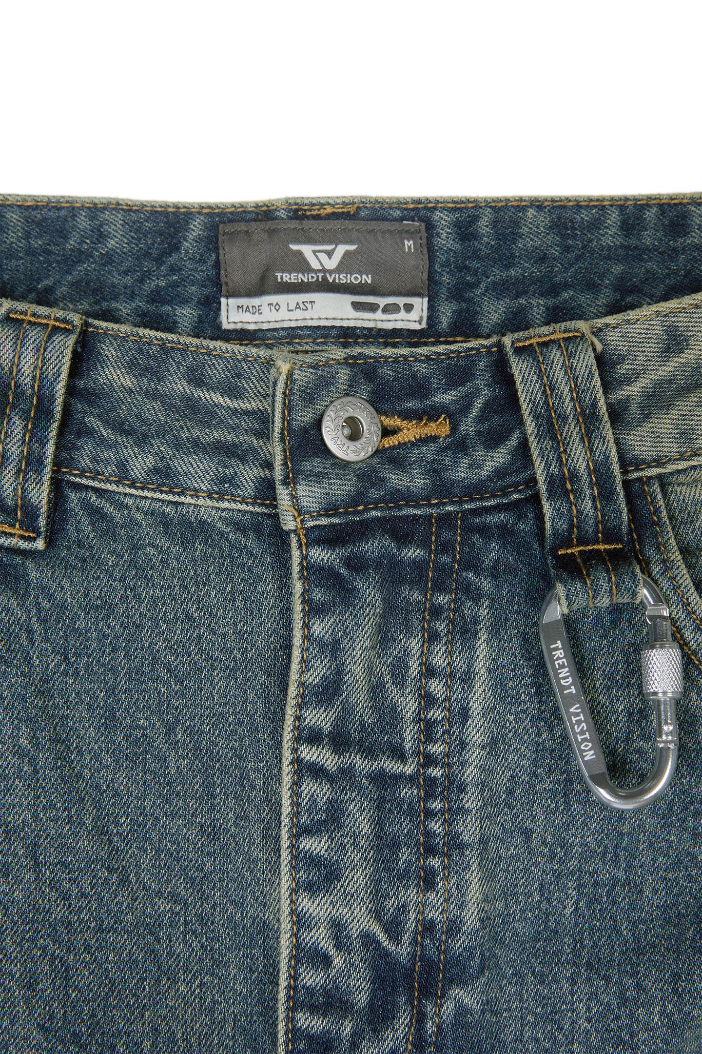 Washed Denim Yellow Blue – Trendt Vision