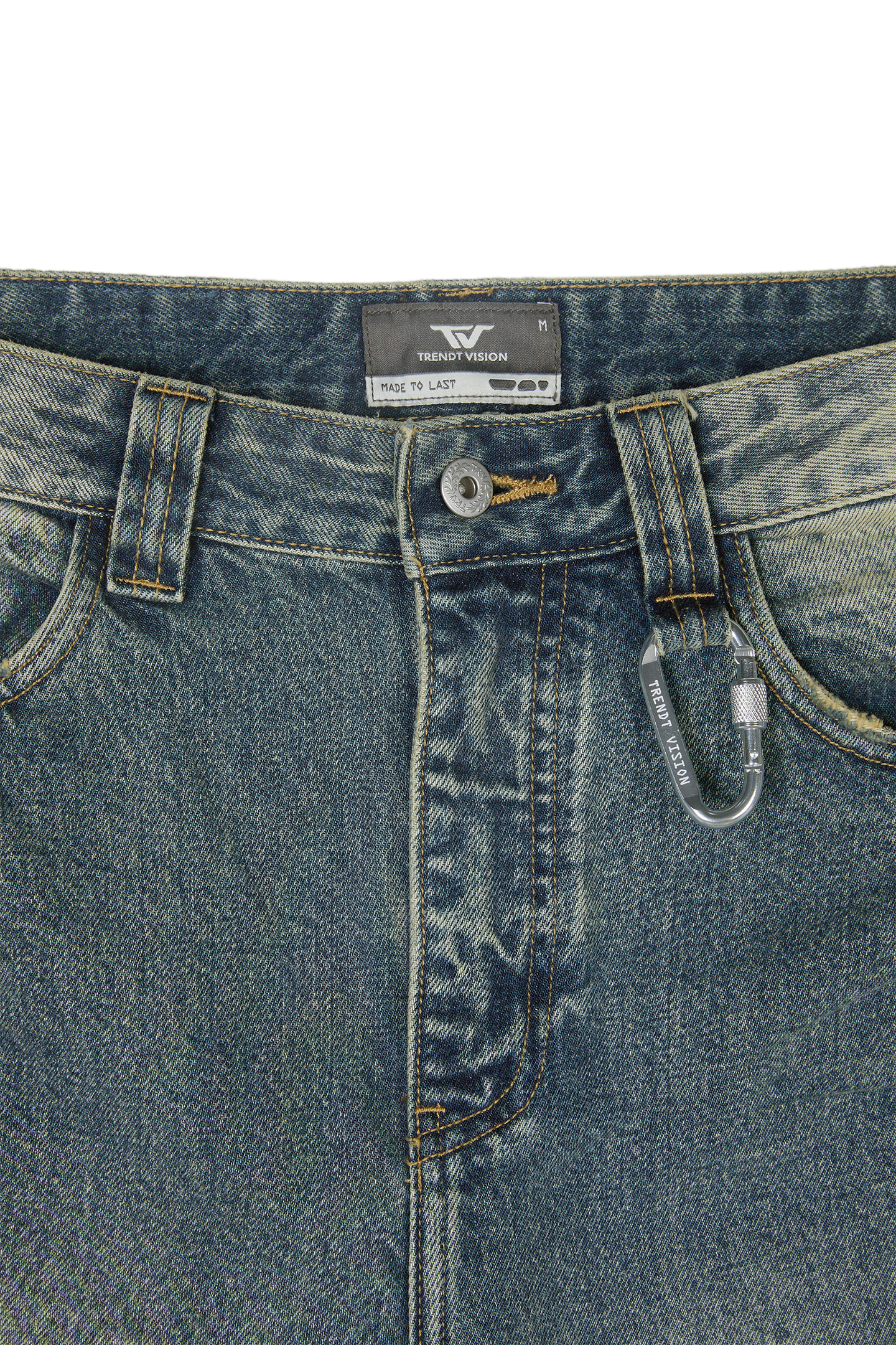 Washed Denim Yellow Blue – Trendt Vision