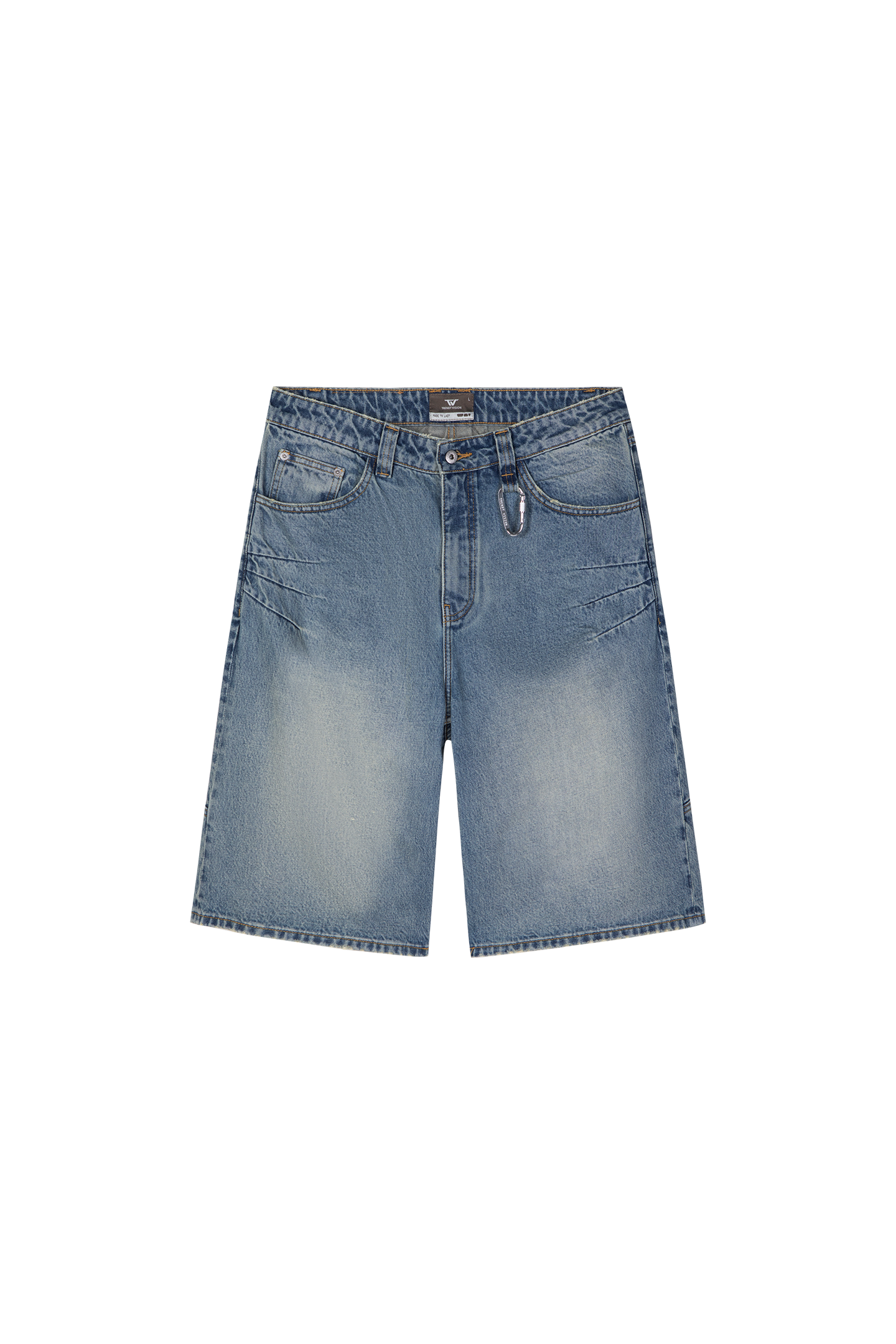 Washed Jorts Blue