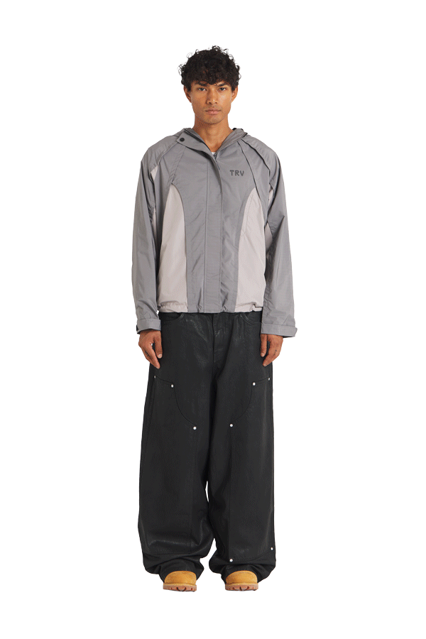 Water Reactive Reptile Jacket Grey