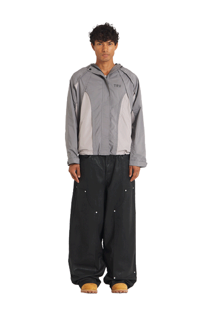 Water Reactive Reptile Jacket Grey