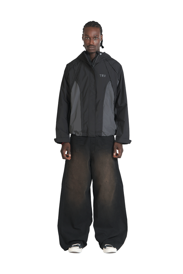Water Reactive Reptile Jacket Black