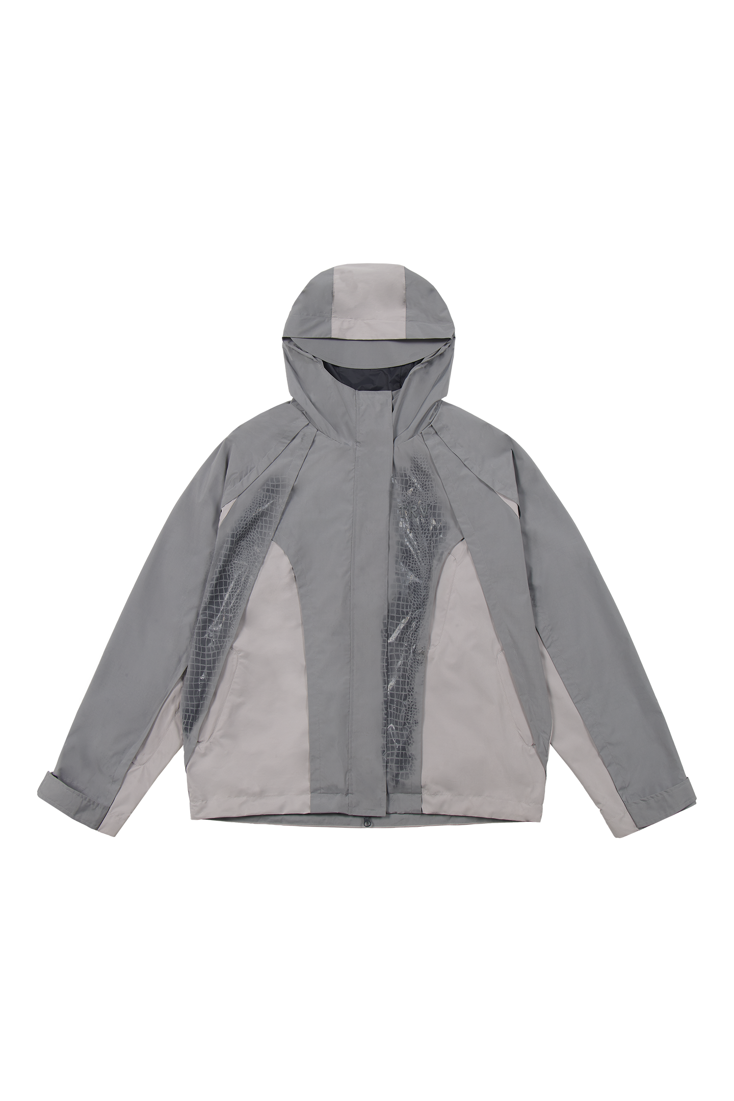 Water Reactive Reptile Jacket Grey