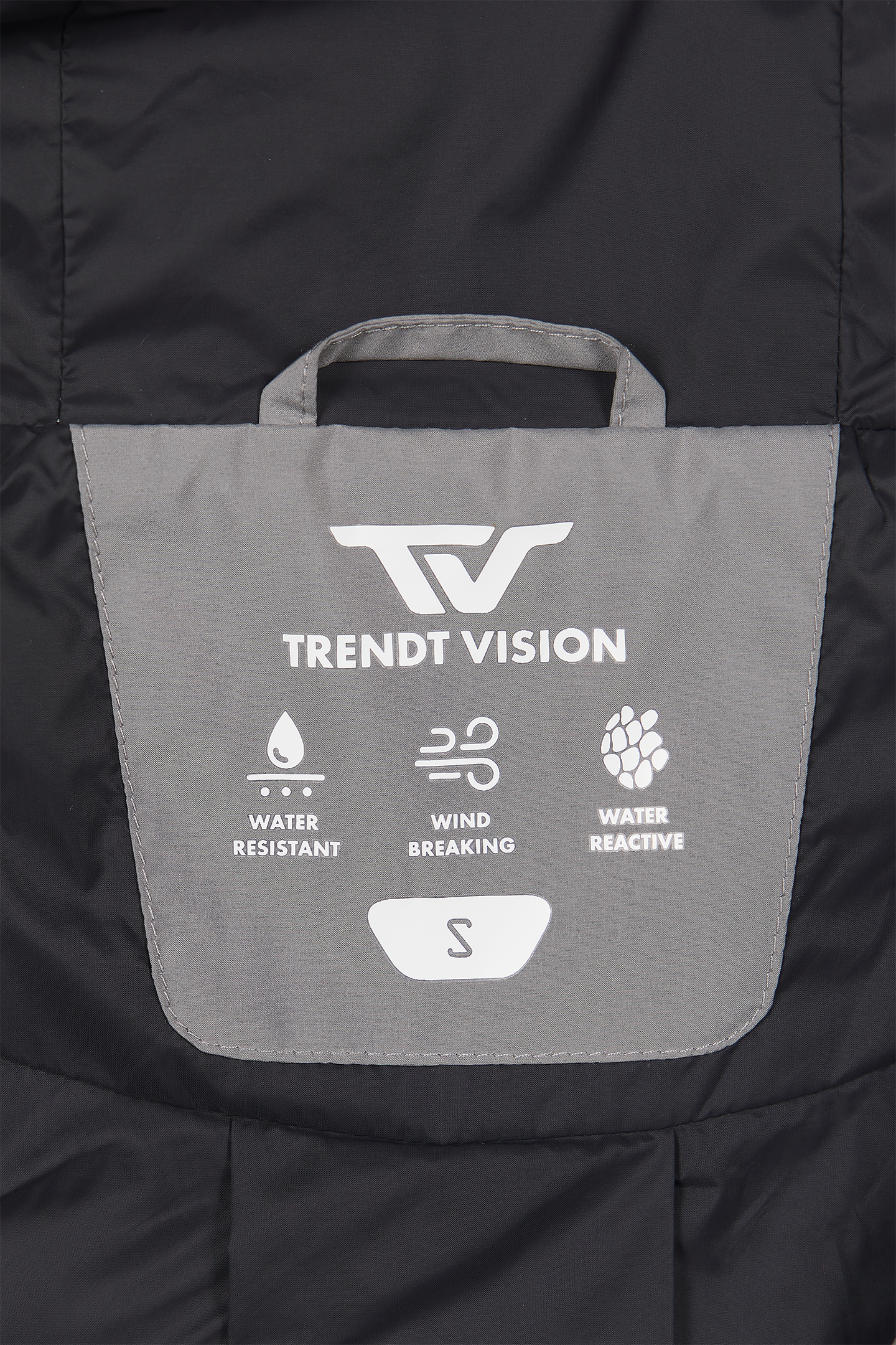 Water Reactive Reptile Jacket Grey