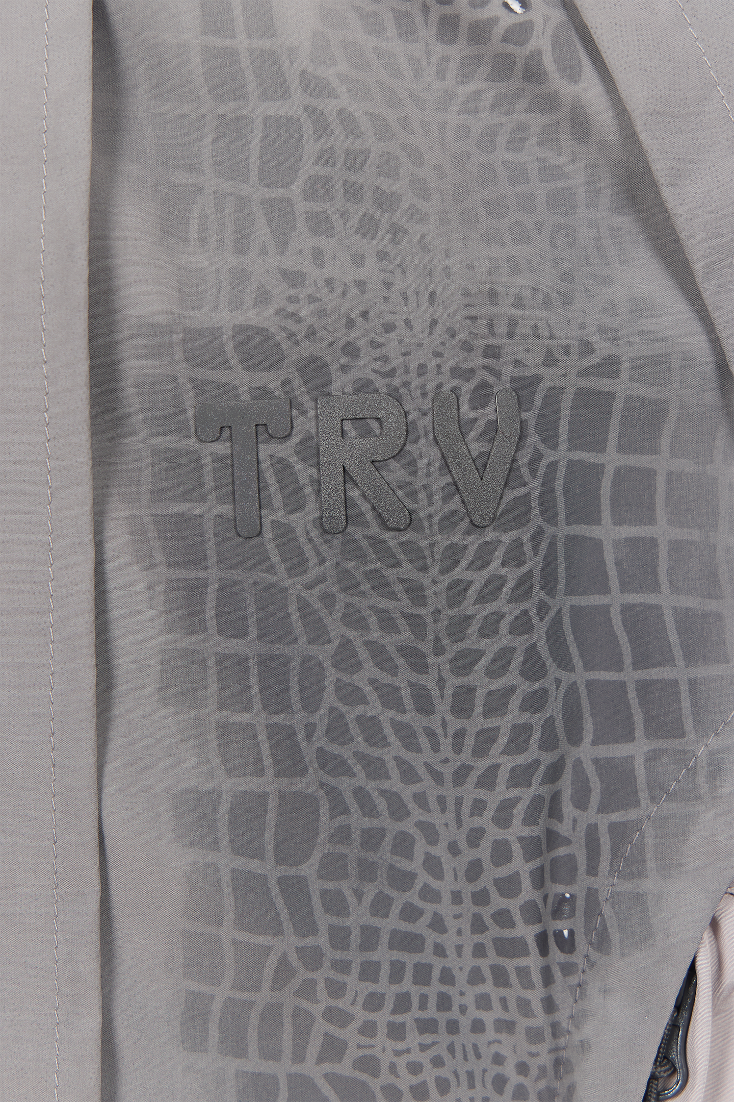 Water Reactive Reptile Jacket Grey