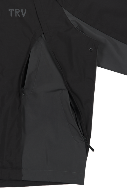 Water Reactive Reptile Jacket Black