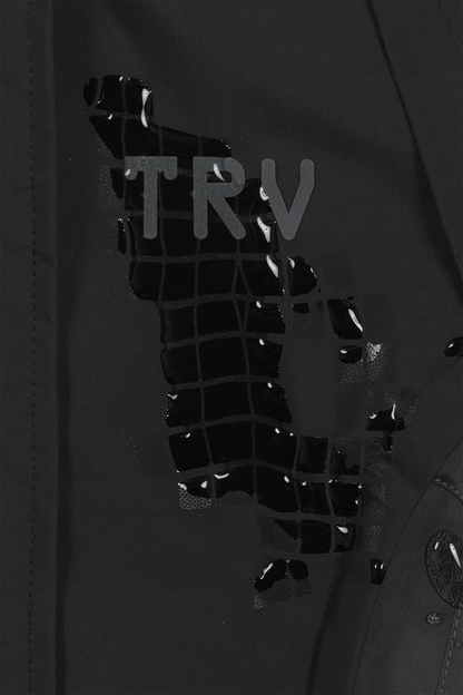 Water Reactive Reptile Jacket Black